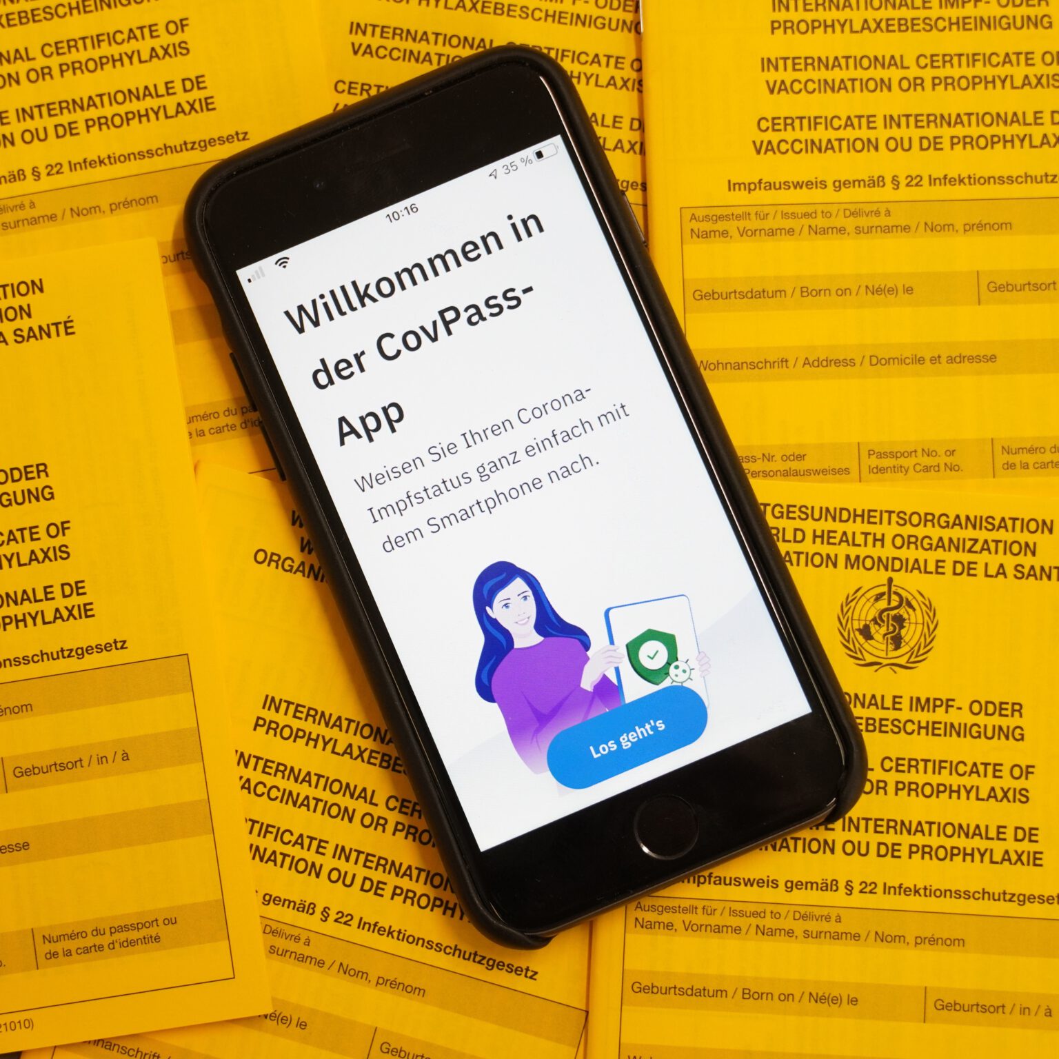 Digitale Covid19Zertifikate EinhornApotheke Barntrup Dr. Hans